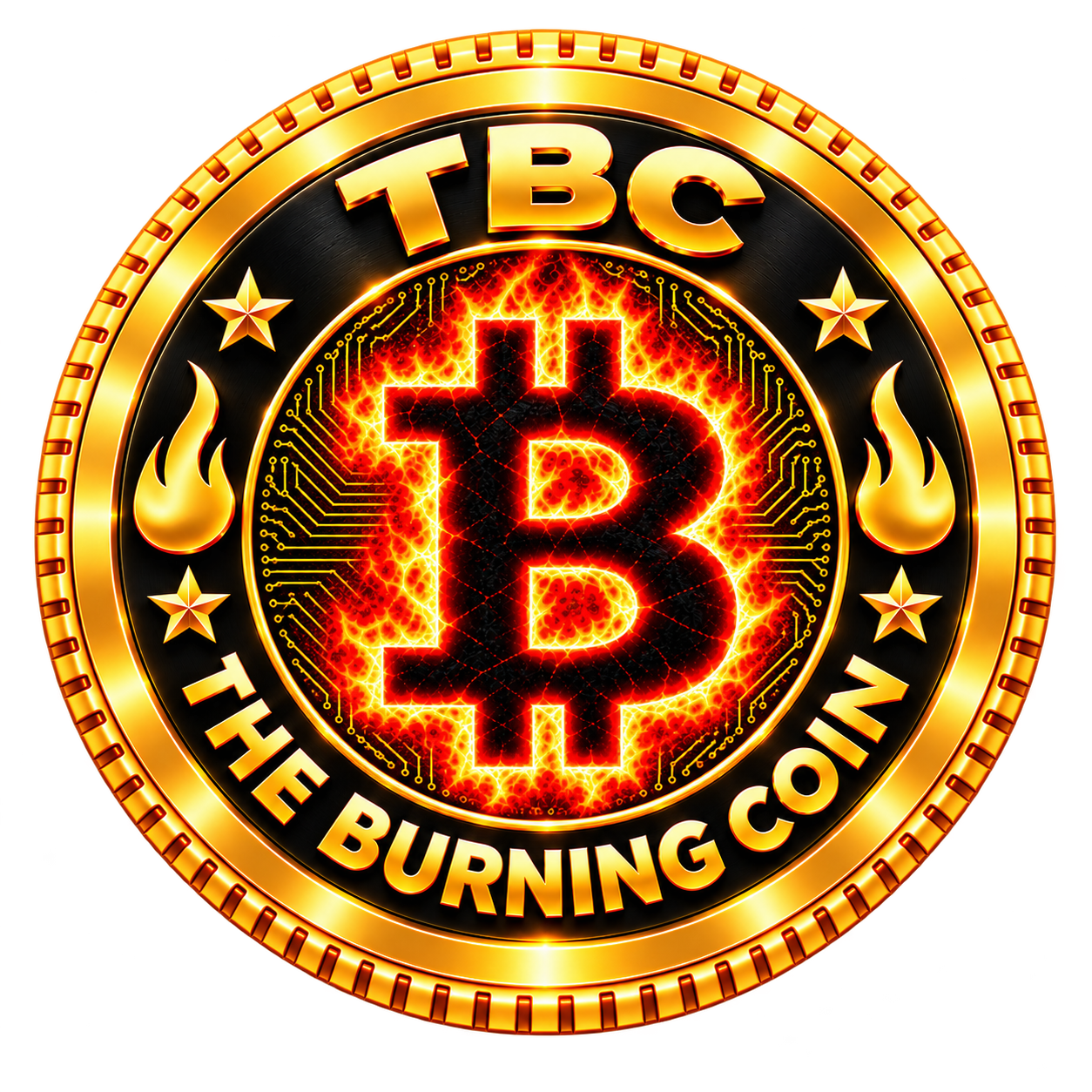 The Burning Coin TBC Logo